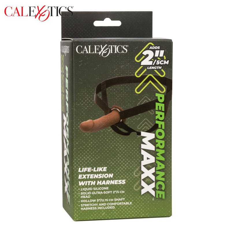 CalExotics  - Life-Like Extension W Harness Sleeve Brown (17.25 cm)