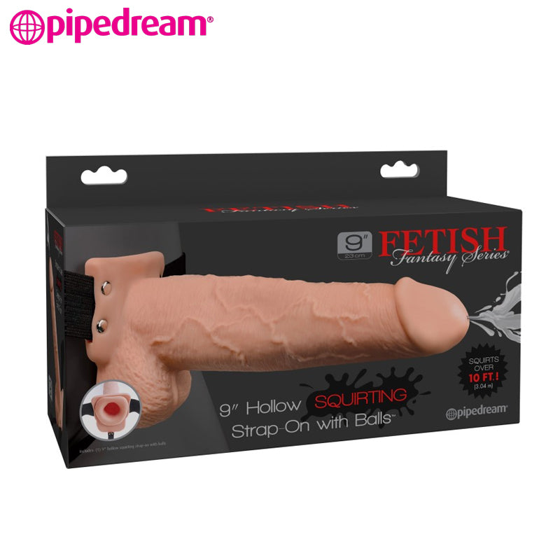 Pipedream - Hollow Squirting Strap On 9 Inch (23 cm) - Skin