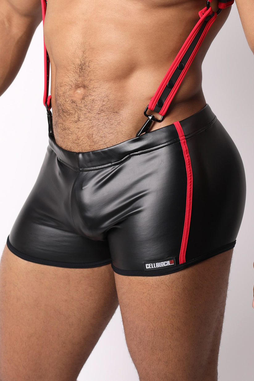 CELLBLOCK 13 - High Bar Short - Red