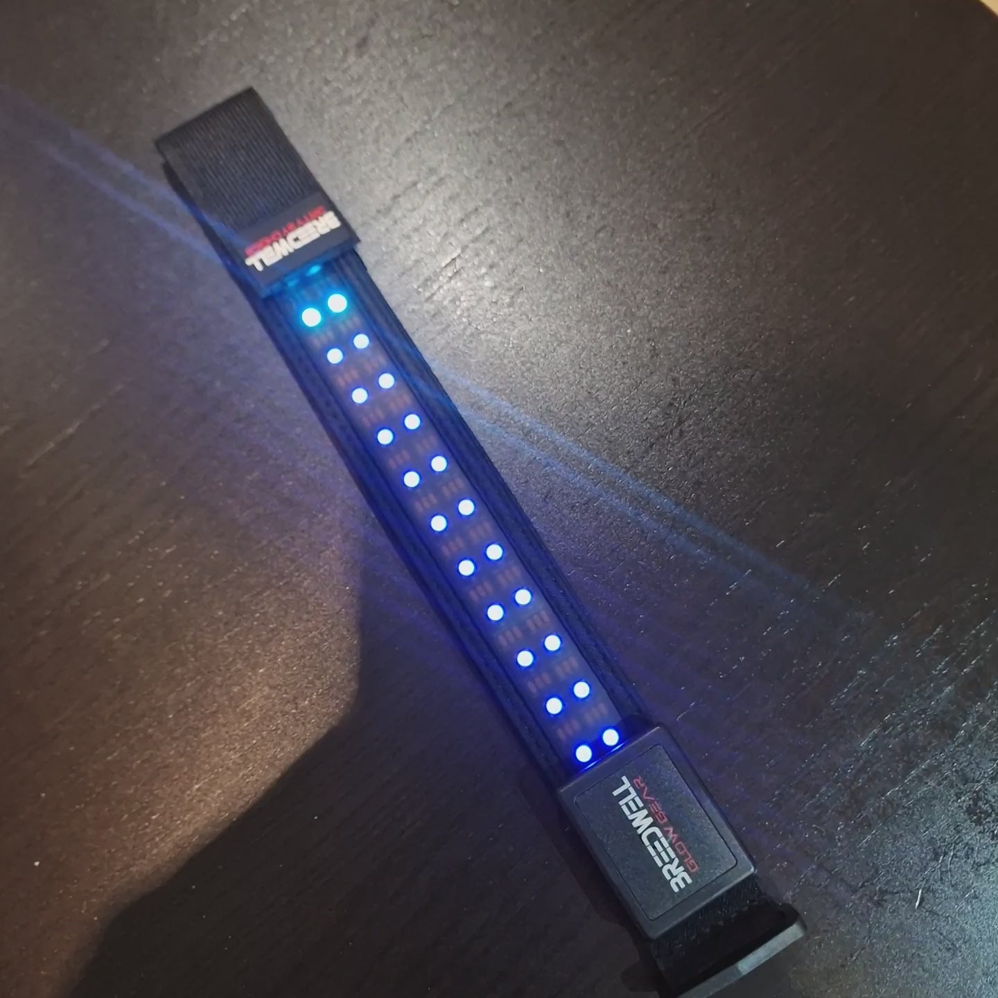 BREEDWELL -STARLIGHT Bicepsband LEDs 20 Animations - Blue