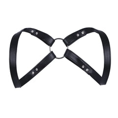 Chest Harness Bondage Clubwear PU Leather