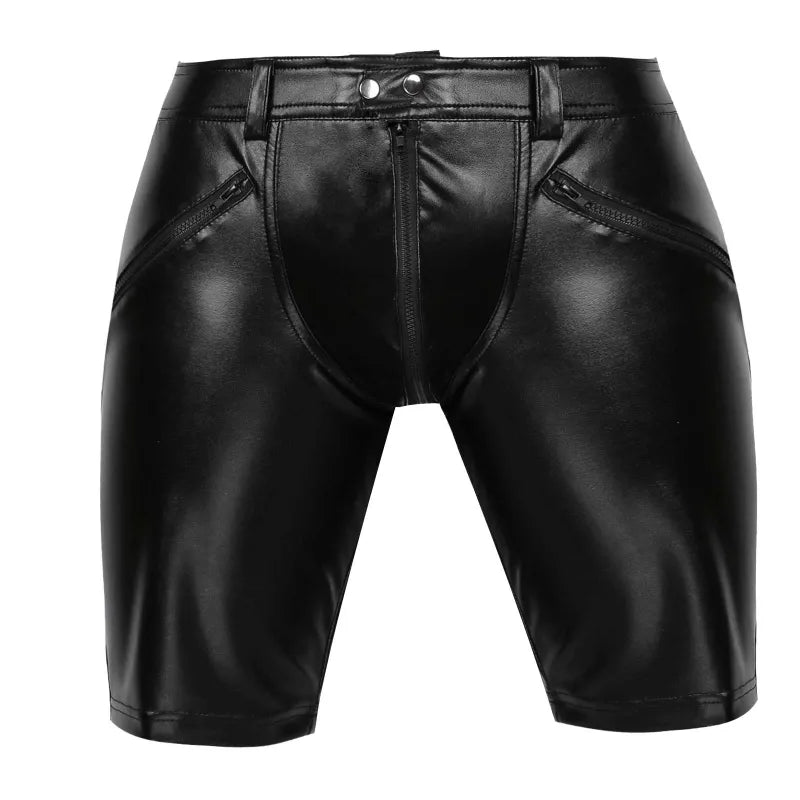 Shorts Sexy Fetish PU Leather