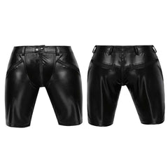 Shorts Sexy Fetish PU Leather