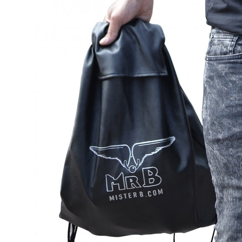 Mister B Nylon Backpack Black