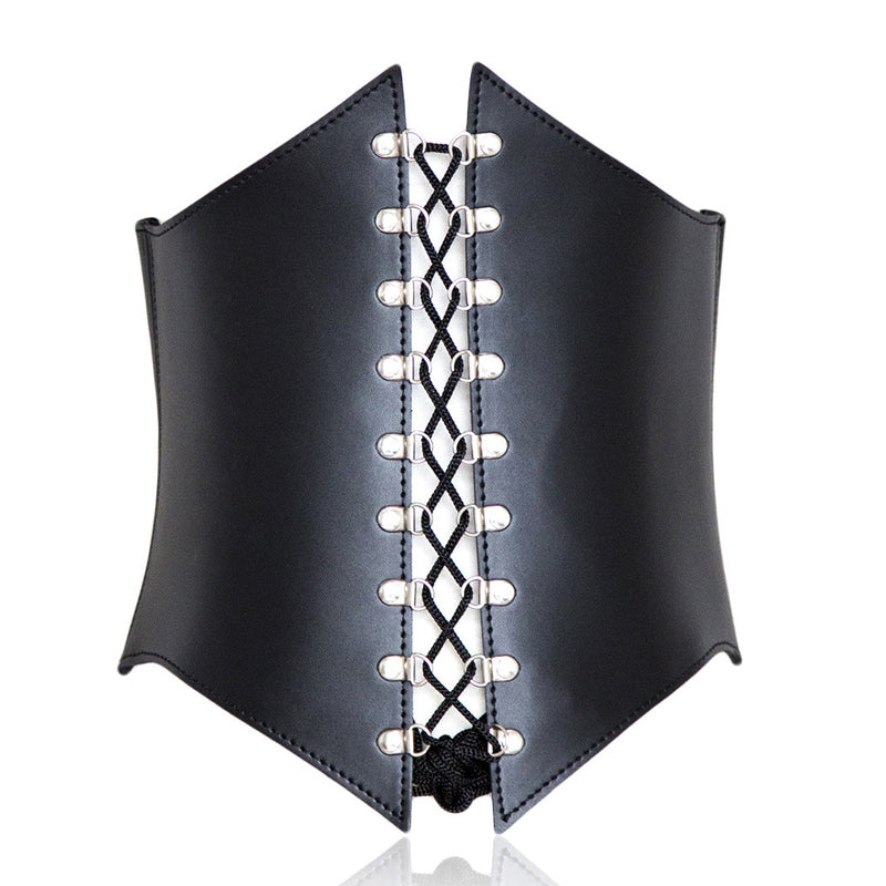 BDSM PU Leather Corset