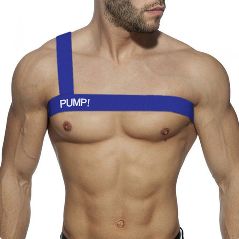 Club Slingback Harness Blue