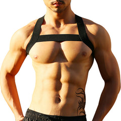 Party Club Harness X-Back Black