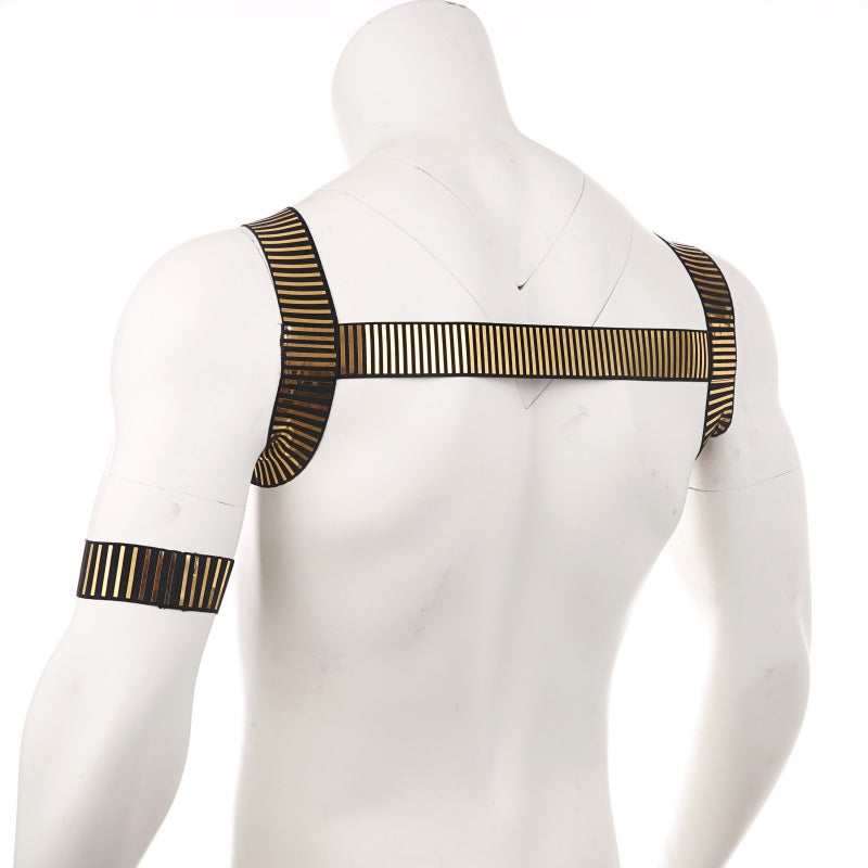 Club Harness Schwarz-Gold