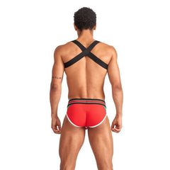 Mister B Urban Club Harness X-back Striped Red