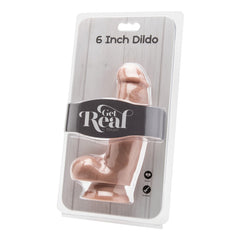 ToyJoy Dildo 6 Inch With Balls Flesh (15 cm)