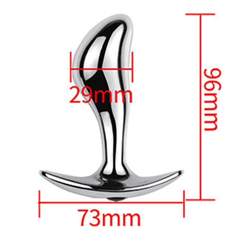 Metal Butt Plug Prostata Massage Size M