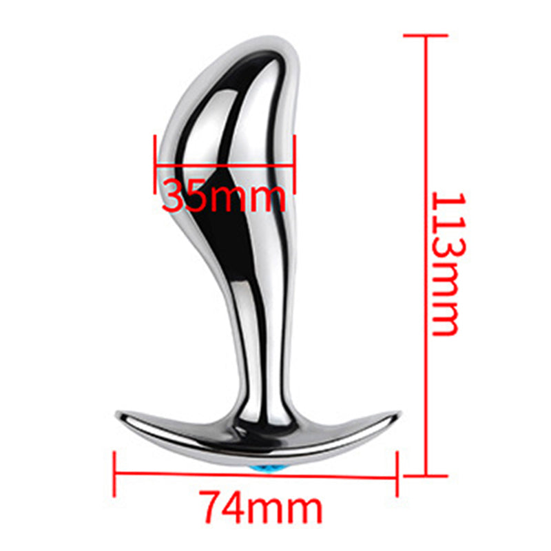 Metal Butt Plug Prostata Massage Size L