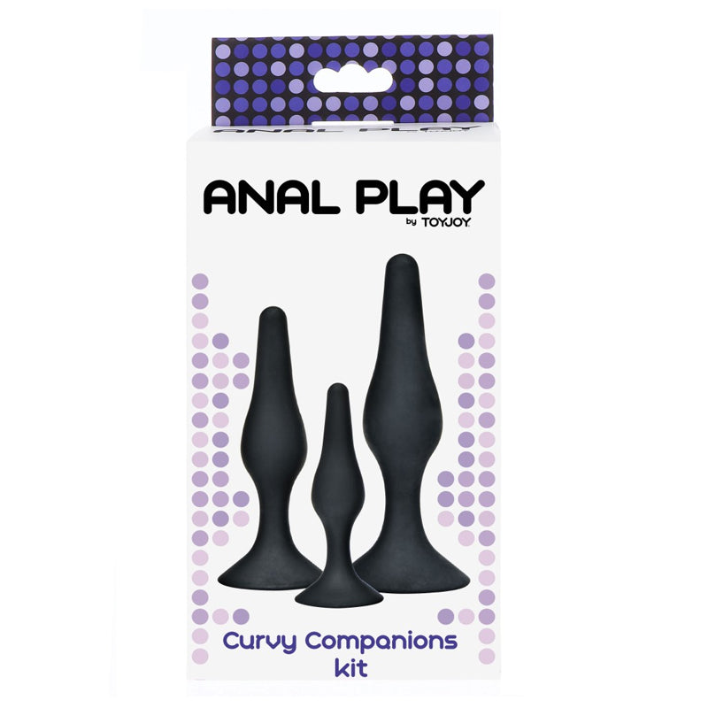 ToyJoy Anal Play Curvy Companions Kit 3pcs