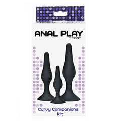 ToyJoy Anal Play Curvy Companions Kit 3pcs