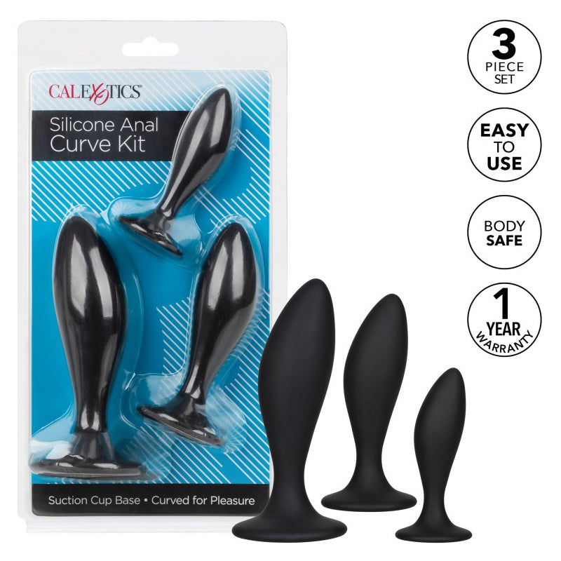 CalExotics Silicone Anal Curve Kit