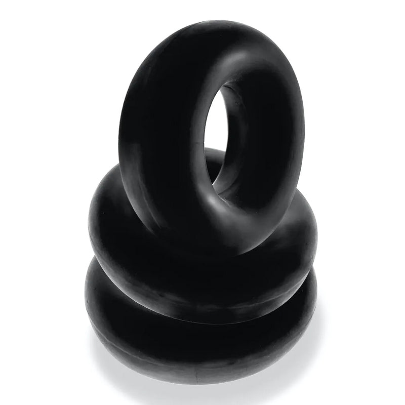 Oxballs FAT WILLY 3-pack Cockrings - Black