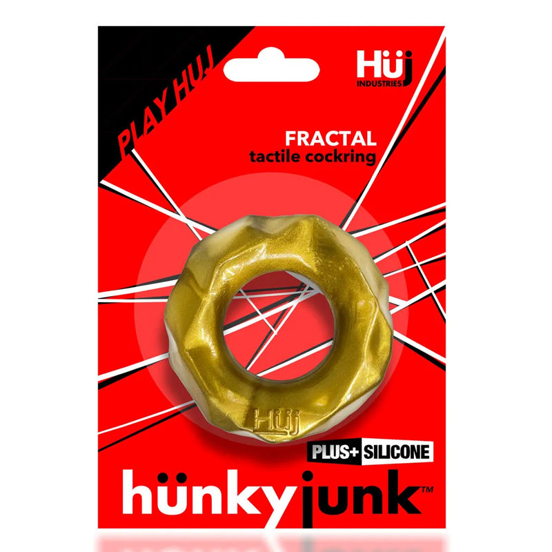 Hünkyjunk FRACTAL Cockring Bronze Metallic