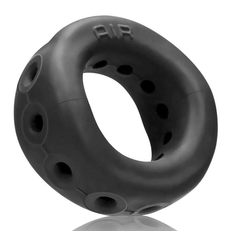 Oxballs Airflow Vented Cock Ring - Black Ice