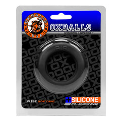 Oxballs Airflow Vented Cock Ring - Black Ice