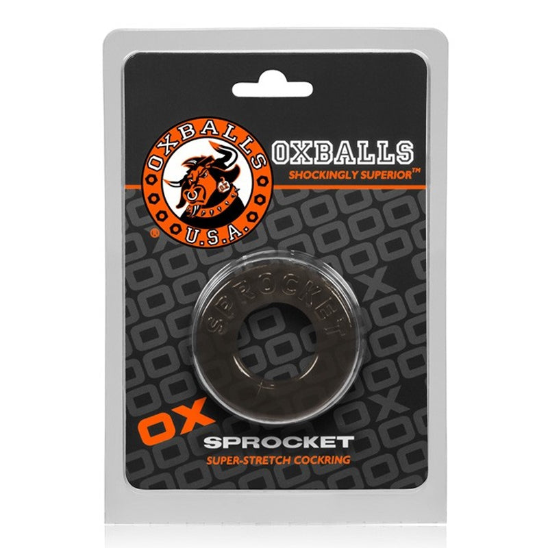 Oxballs SPROCKET Cockring Smoke Clear