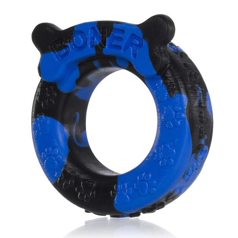 Oxballs Boner Cockring - Police Blue Swirl