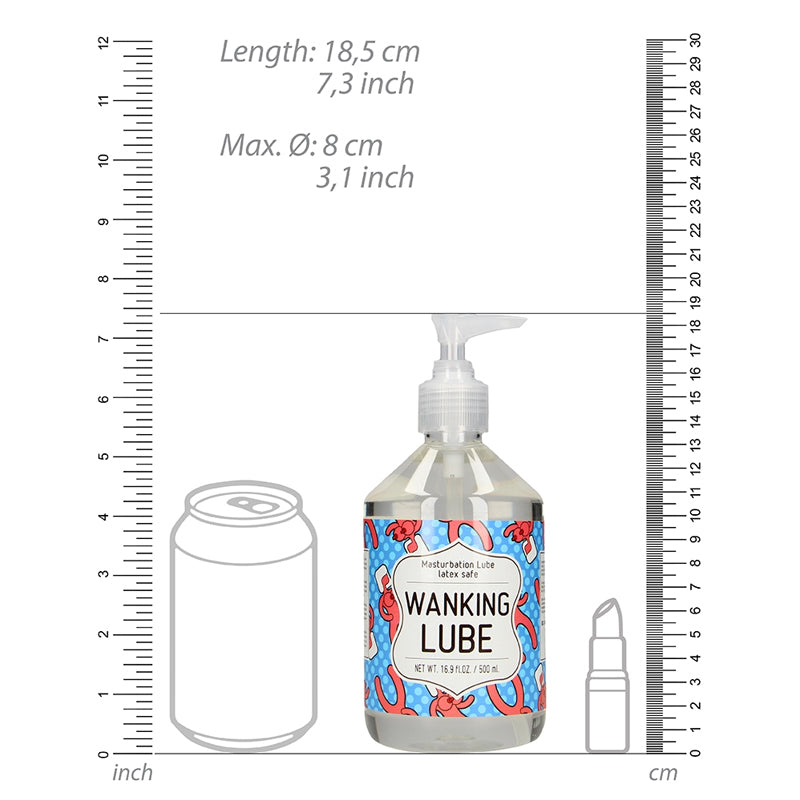 Pharmquests Masturbation Lube - WANKING LUBE - 500 ml.