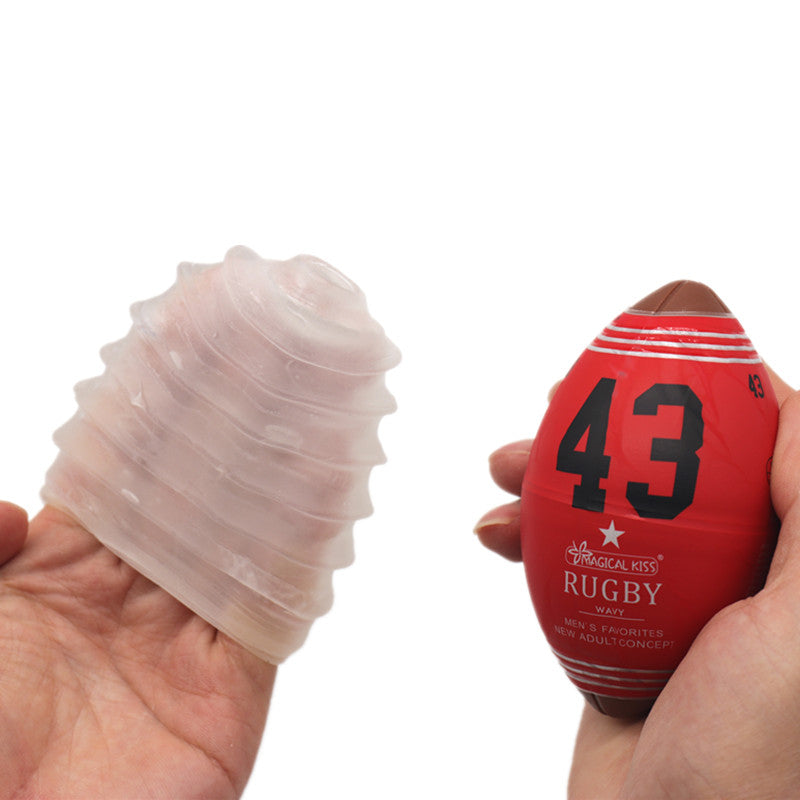 Rugby Ball Male Masturbation Cup in 6 different Designs