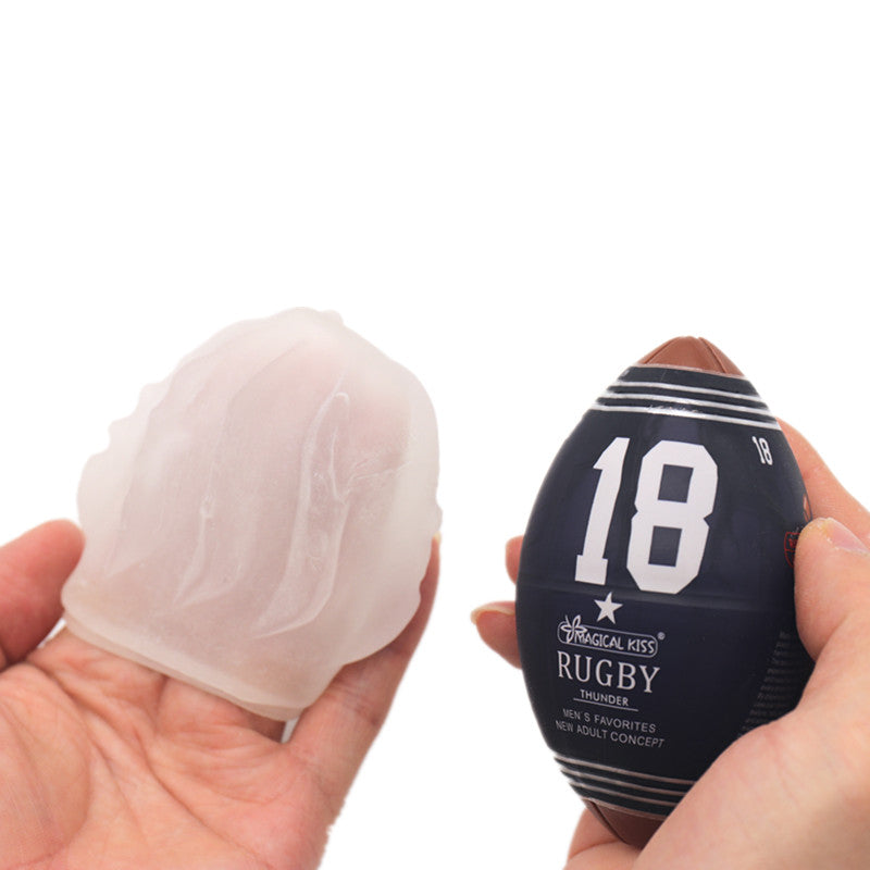 Rugby Ball Male Masturbation Cup in 6 different Designs