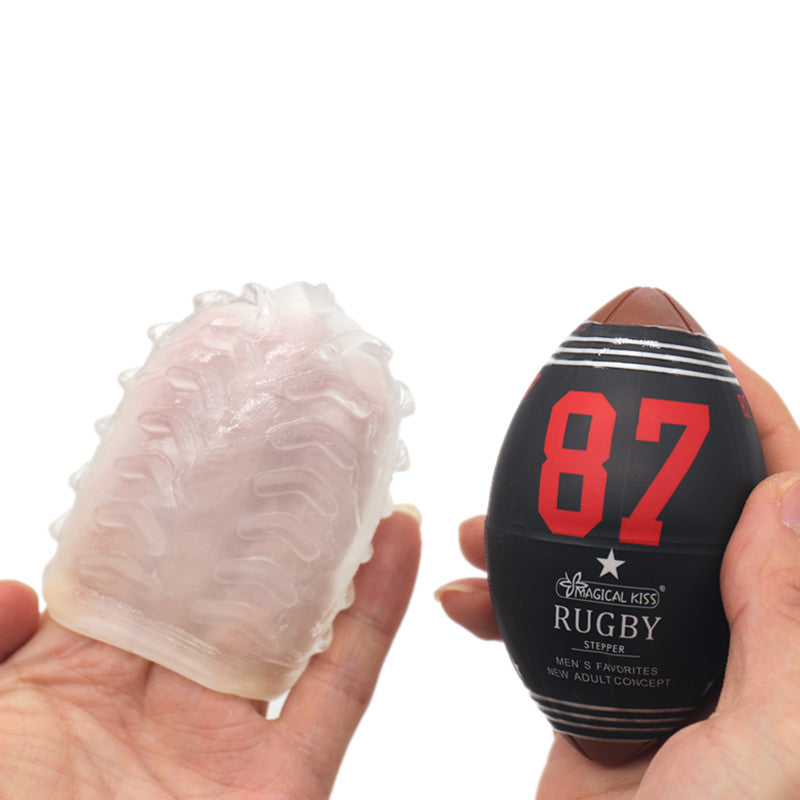 Rugby Ball Male Masturbation Cup in 6 different Designs